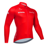 Camisa Ciclismo Masculina Manga Longa Strava