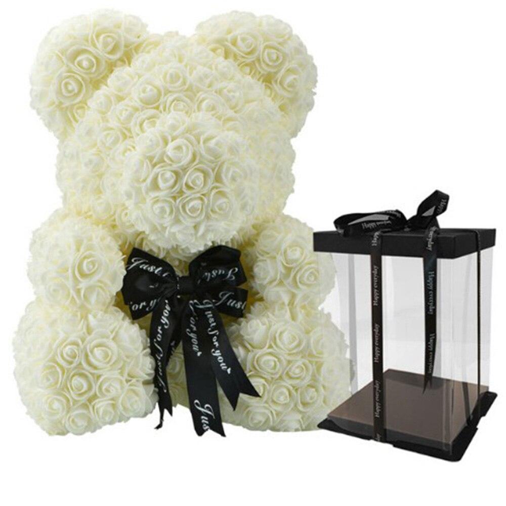 Teddy Flowers Urso de Flores Rosa 40cm