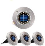 Luz Solar de Jardim 4pcs 12 LED