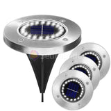 Luz Solar de Jardim 4pcs 12 LED