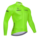 Camisa Ciclismo Masculina Manga Longa Strava