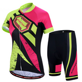 Conjunto Roupa de Ciclismo Feminino TIGER