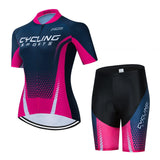 Conjunto Roupa de Ciclismo Feminino Pro Cycling™ - RDI Sports