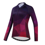 Blusa de Ciclismo Feminina Zíper Completo