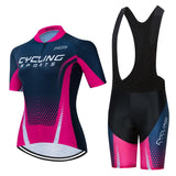 Conjunto Roupa de Ciclismo Feminino Pro Cycling™ - RDI Sports