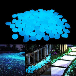 Pedras Luminosas para Decoração de Jardim ou Aquário