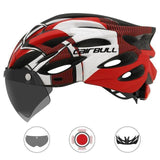 Capacete CAIRBULL de Ciclismo Com LED e Viseira™ - RDI Sports