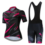 Conjunto Roupa de Ciclismo Feminino Pro Cycling™ - RDI Sports