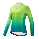 Blusa de Ciclismo Feminina Zíper Completo