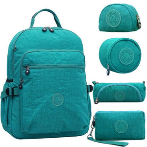 Mochila Original Aceperch à Prova D'água Viagem Escola Multifuncional Grande - Capacidade 5 Peças