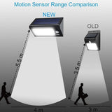 Luz de Segurança com Sensor de Movimento e Painel Solar