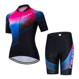 Conjunto Roupa de Ciclismo Feminino Pro Cycling™ - RDI Sports