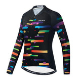 Blusa de Ciclismo Feminina Zíper Completo