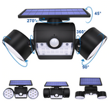 Solarizze™ Refletor Solar LED Multidirecional de Alta Potência